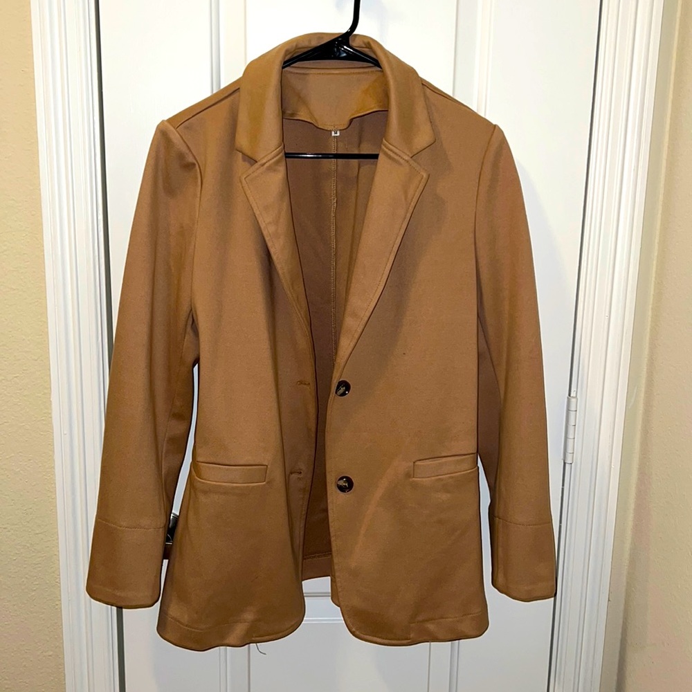 Khaki blazer
